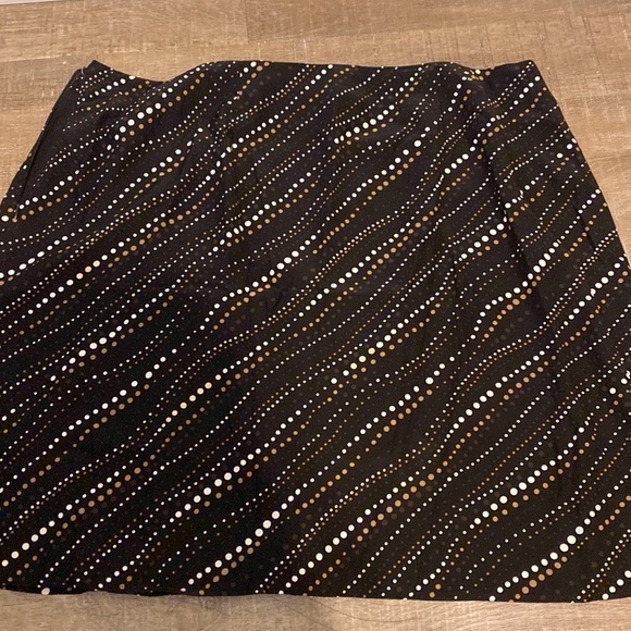 ELiSABETH 100% Silk ascending moon Midi Skirt | 24 | NWOT - Picture 8 of 11